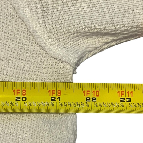 A22-White and multi-coloured striped sweater, with a relaxed fit #oversized - Picture 5 of 6